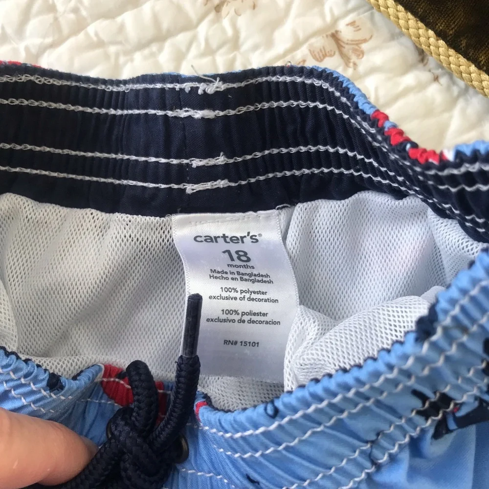4/$25 Two Carter Swim trunks